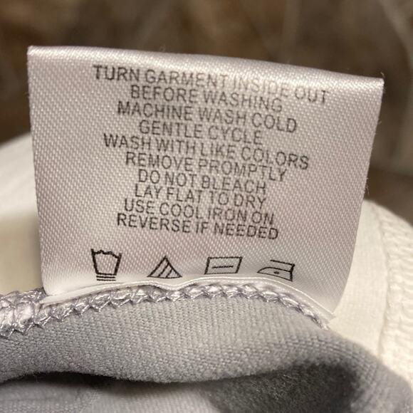 NWT Threads 4 Thought Gray White Pink Sz M Leggings - Picture 11 of 12